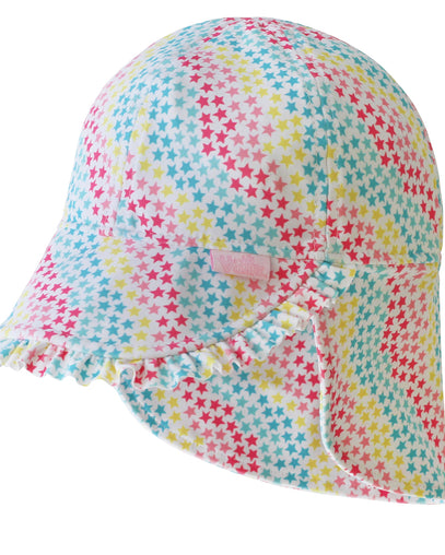 baby girl's swim flap hat in magical stars|magical-stars