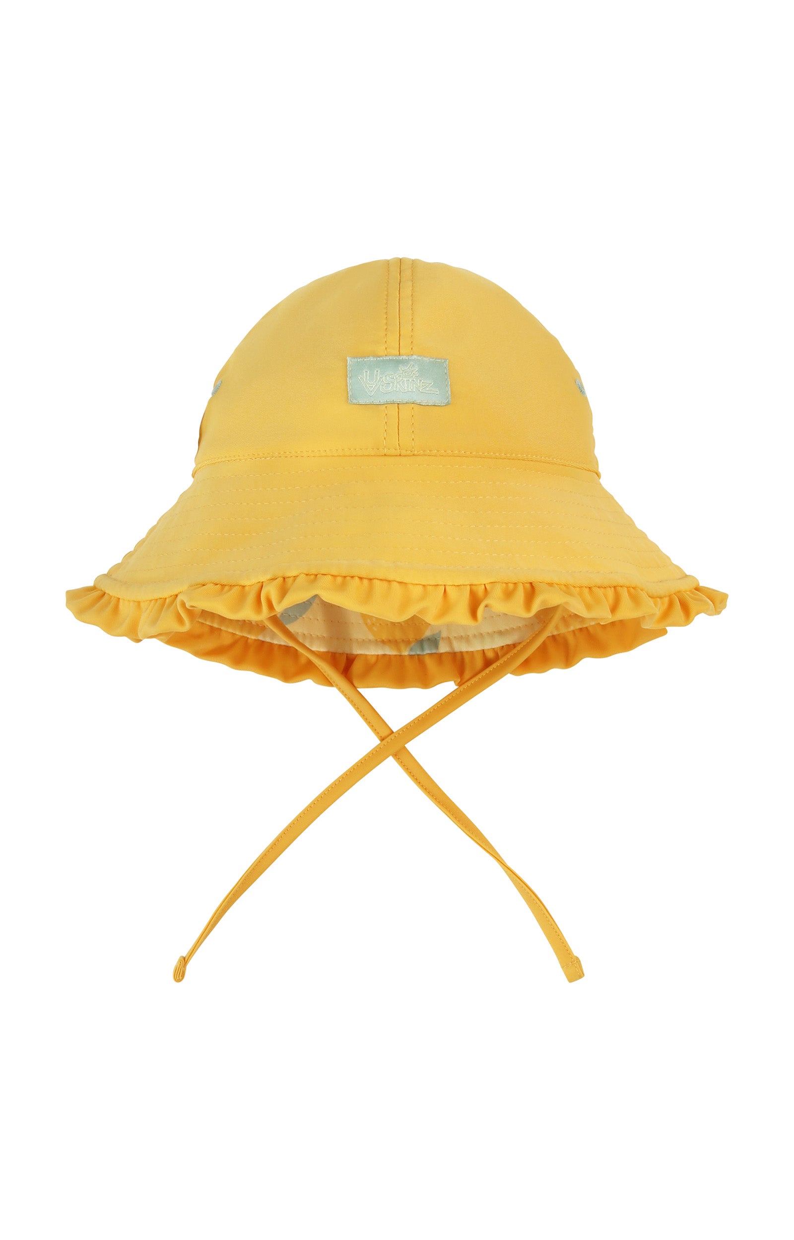 baby girl reversible swim hat in lemonade stand|lemonade-stand