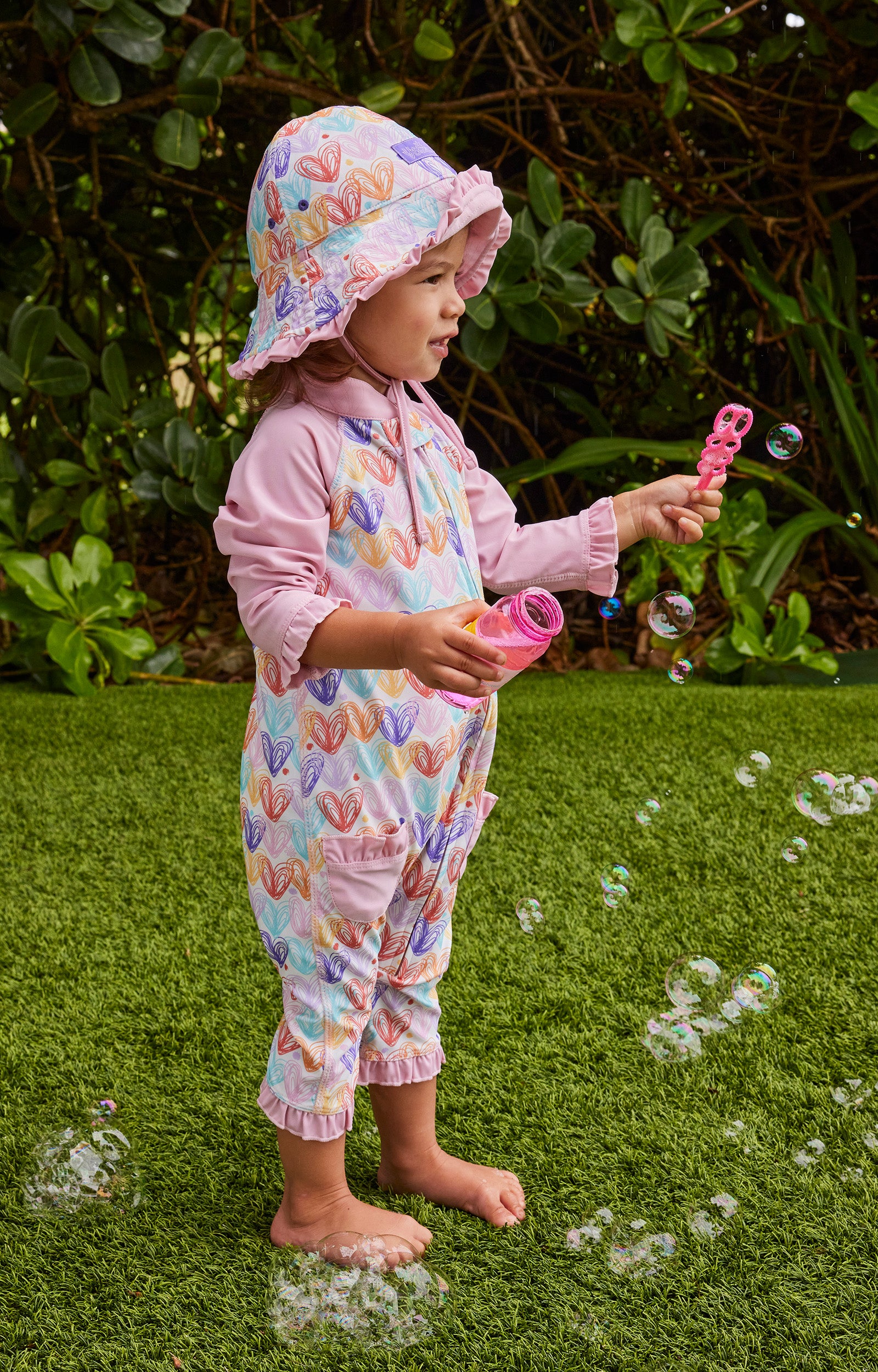 Baby Girl's Reversible Sun Hat