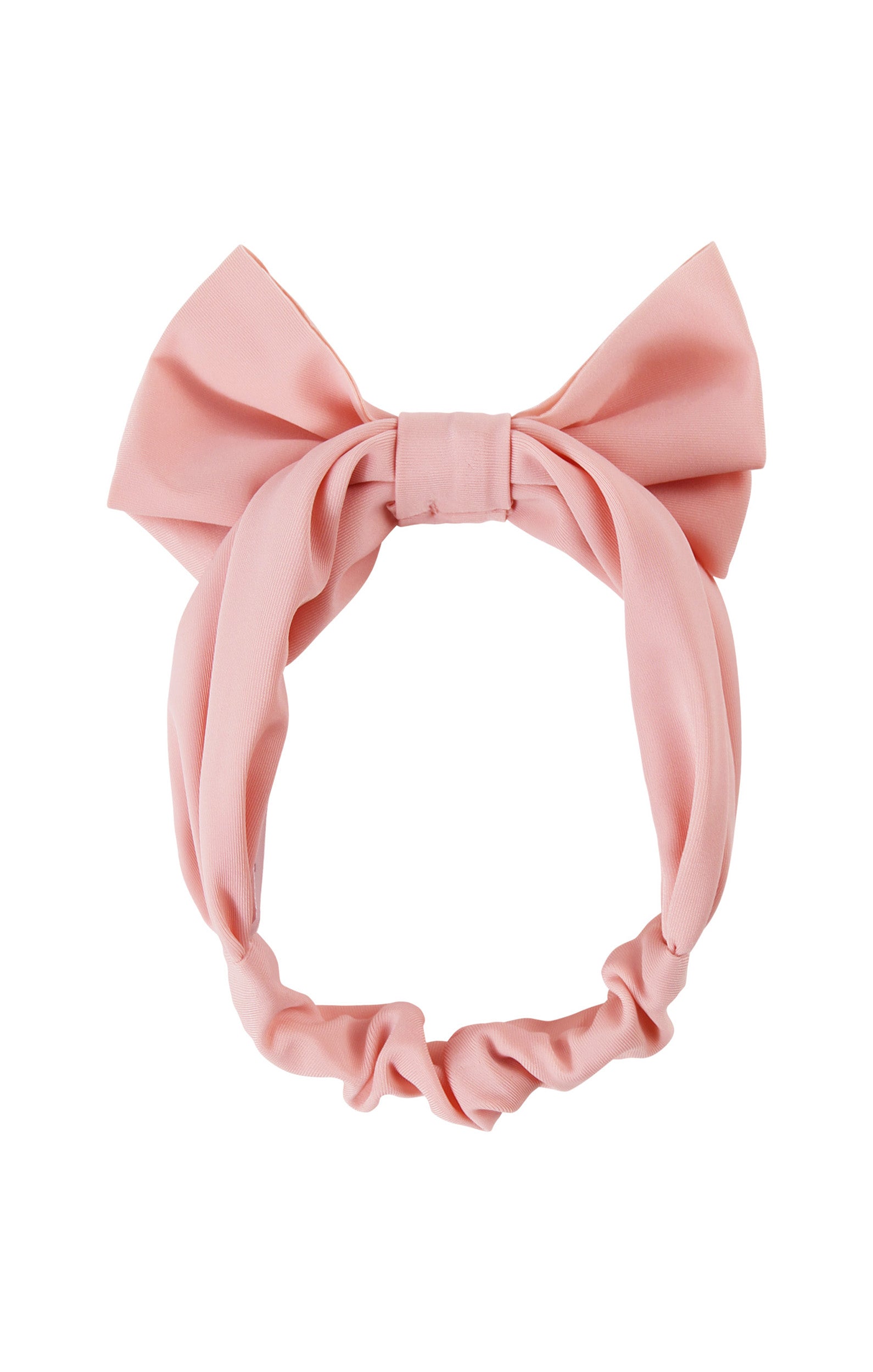baby girls swim bow in dusty pink|dusty-pink