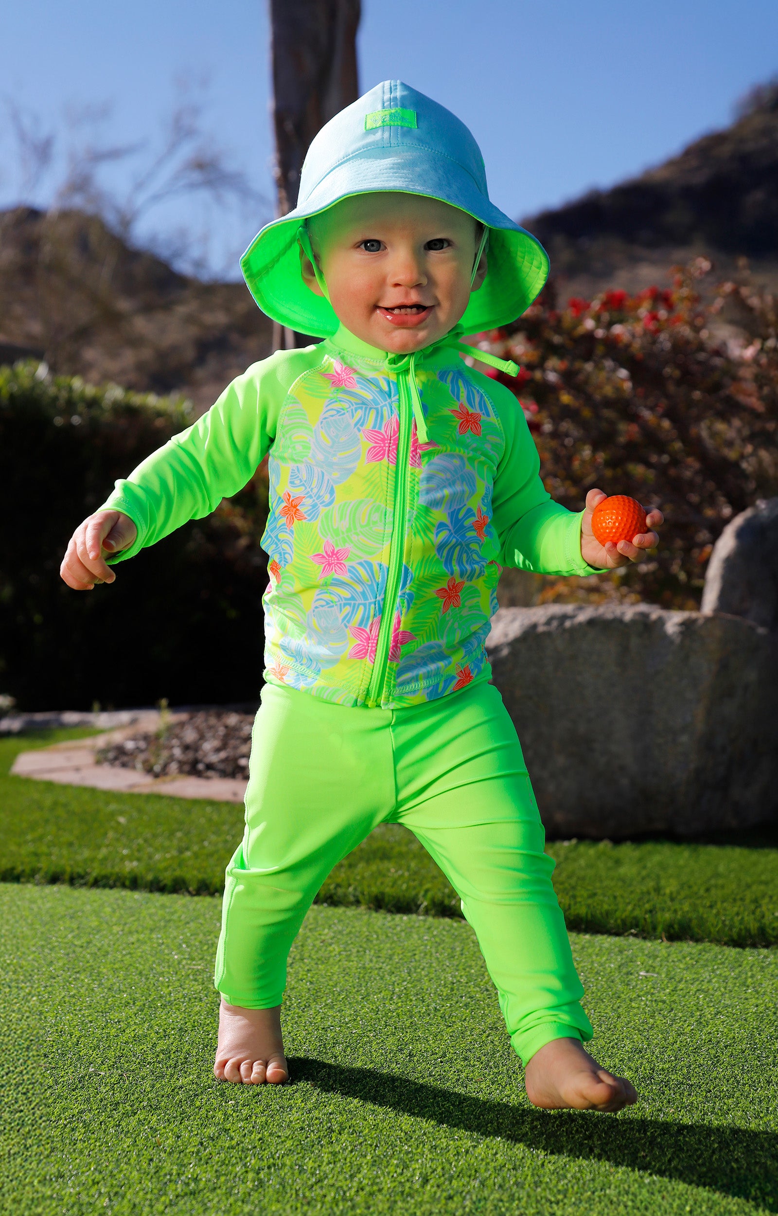 Baby Full Zip Rashguard