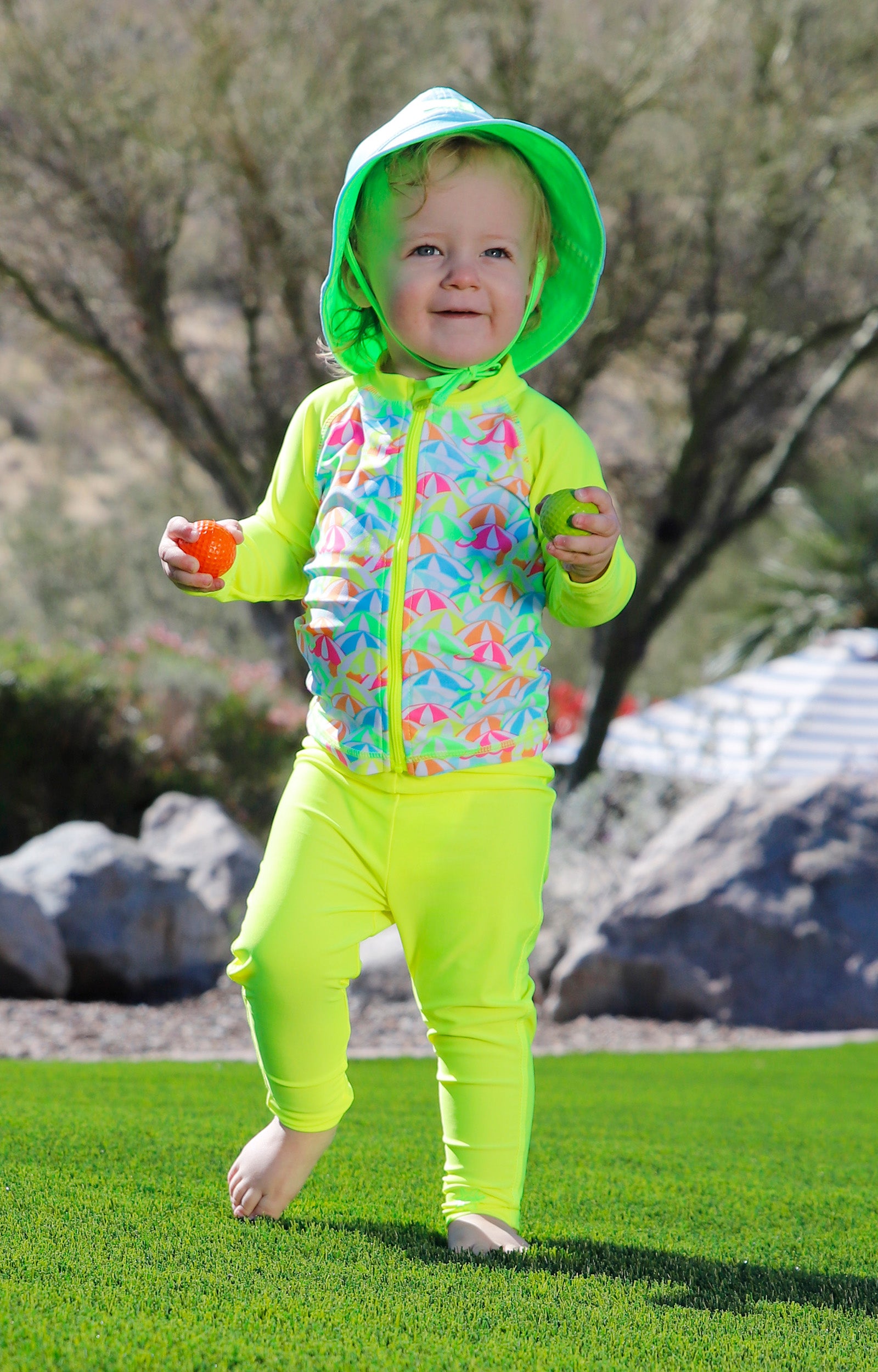 Baby Full Zip Rashguard