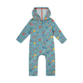 baby hooded everyday romper in scribble stars|scribble-stars