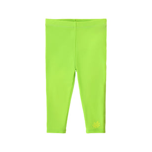 baby neon swim leggingz in neon green|neon-green