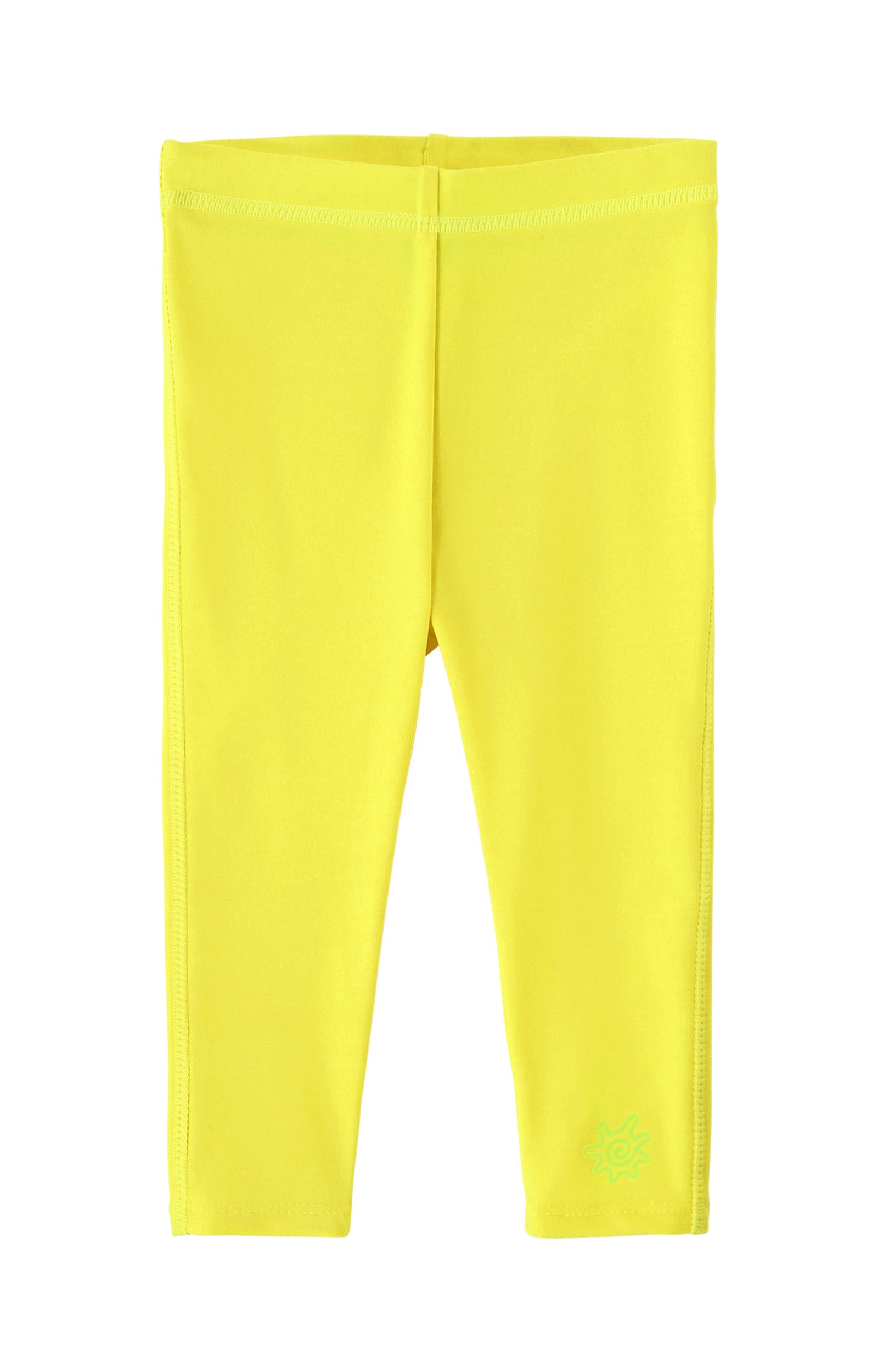 baby neon swim leggingz in neon yellow|neon-yellow
