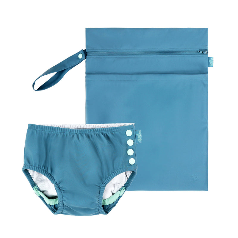 baby adjustable swim diaper set|baltic