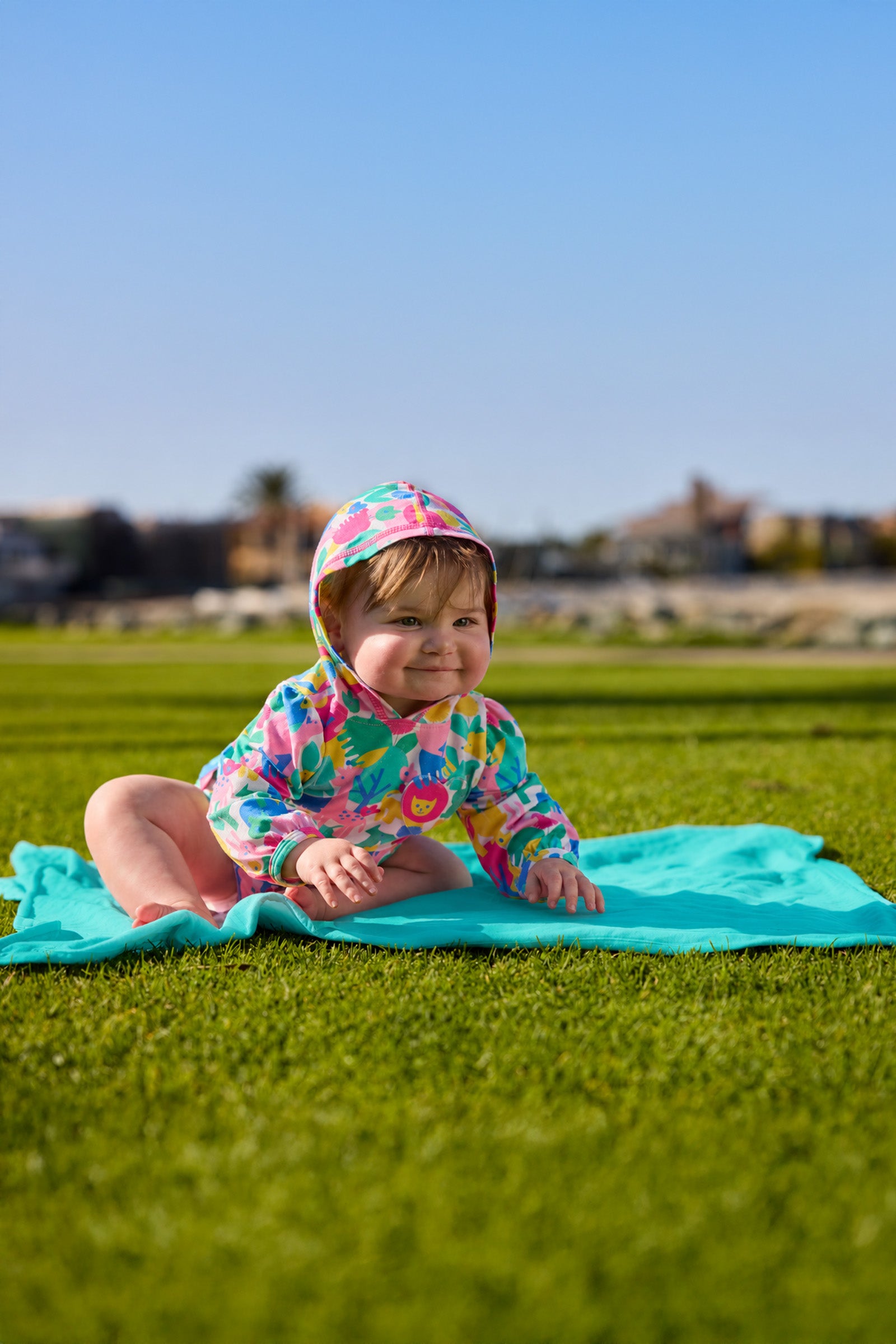 My First Sun Blanket™ with Hood