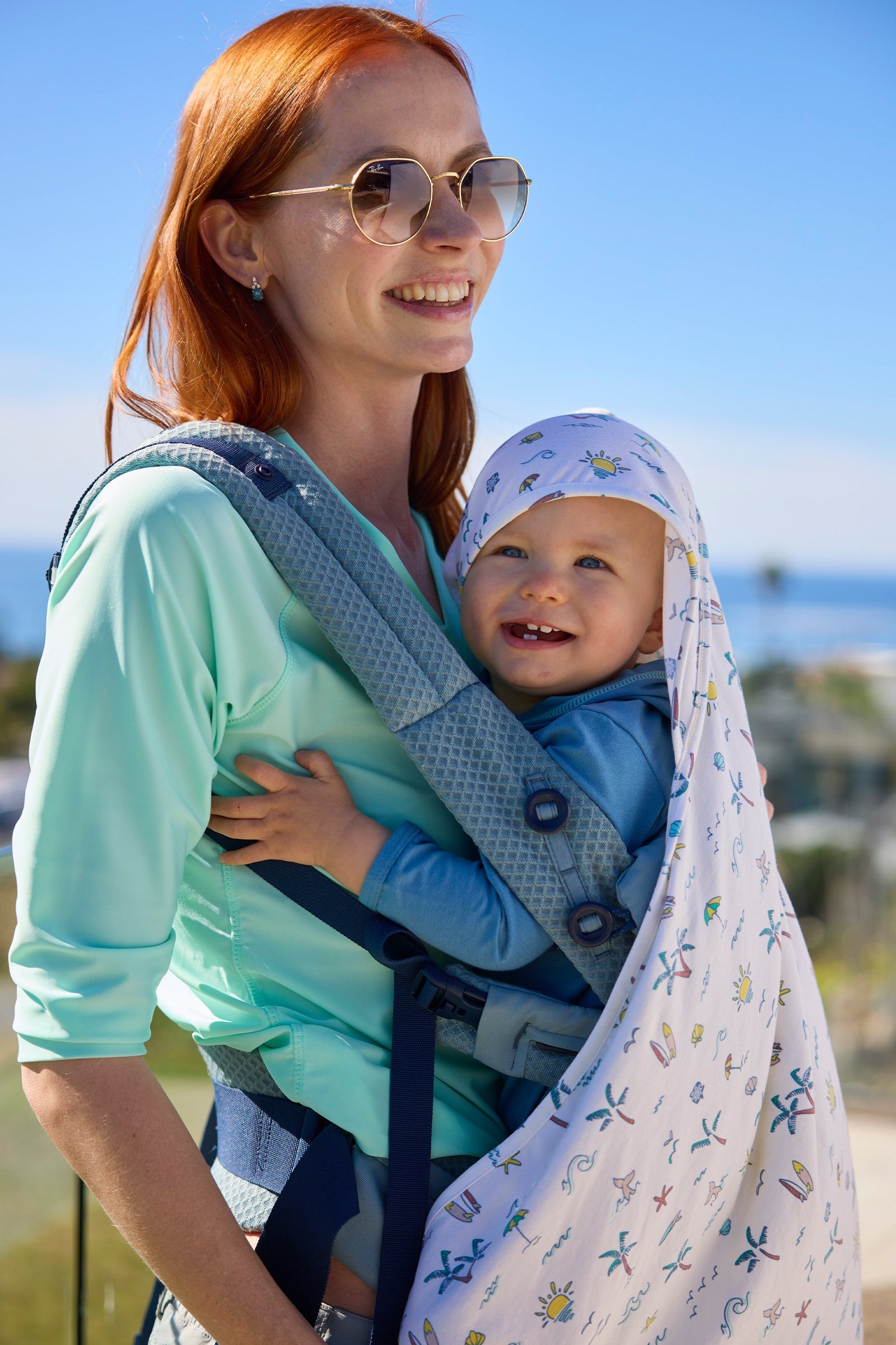 My First Sun Blanket™ with Hood