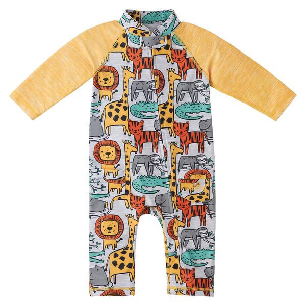 Baby Boy's Sun & Swim Suit in Jungle Jive|jungle-jive