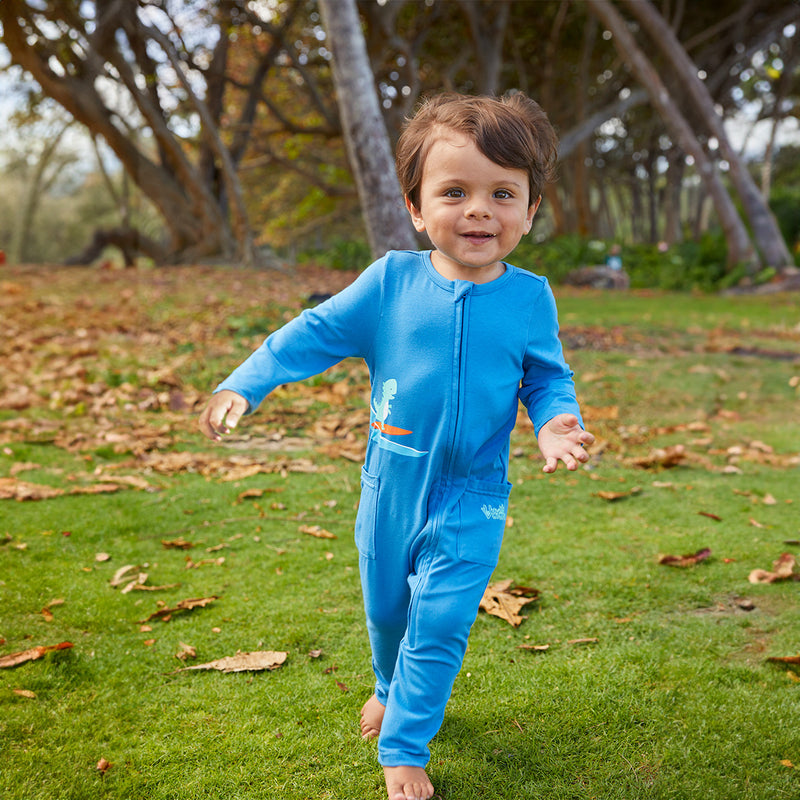 Viscose Blend Zip-up Polo Romper