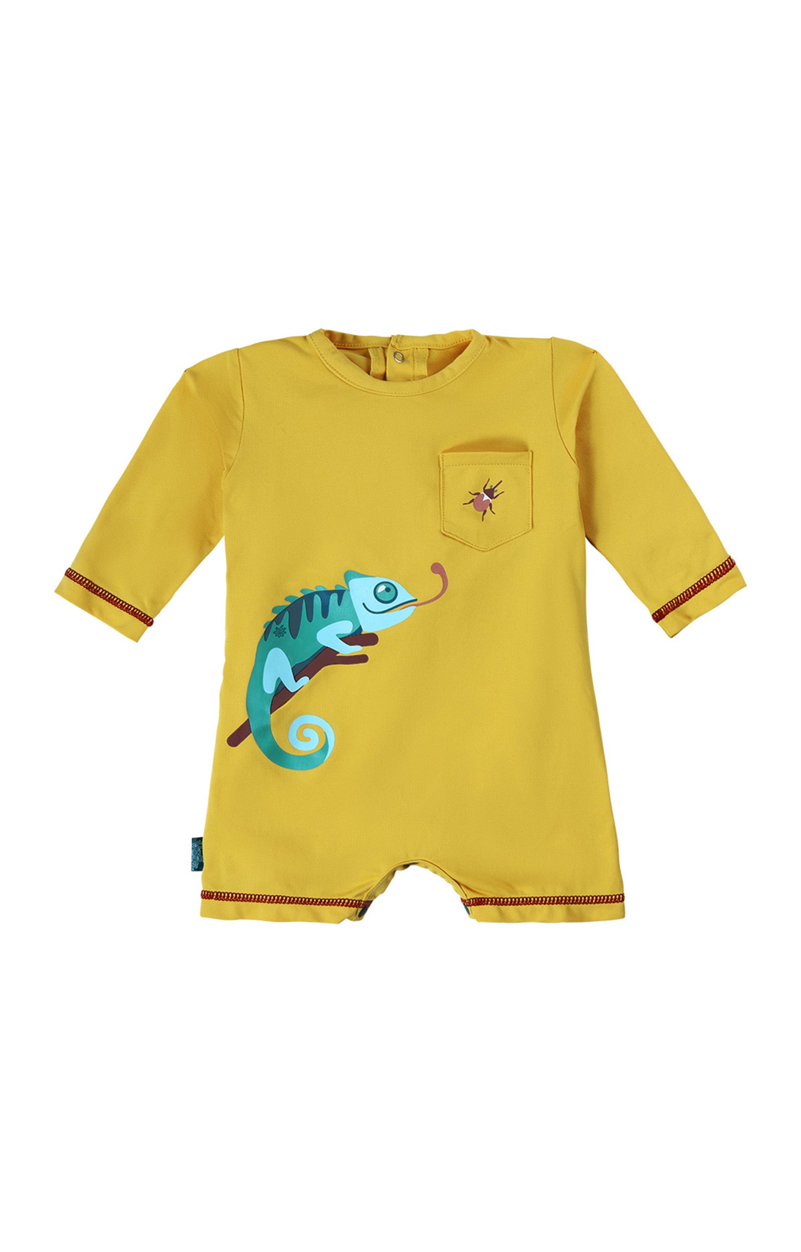 baby boys sunzie in yellow|chameleon-chase
