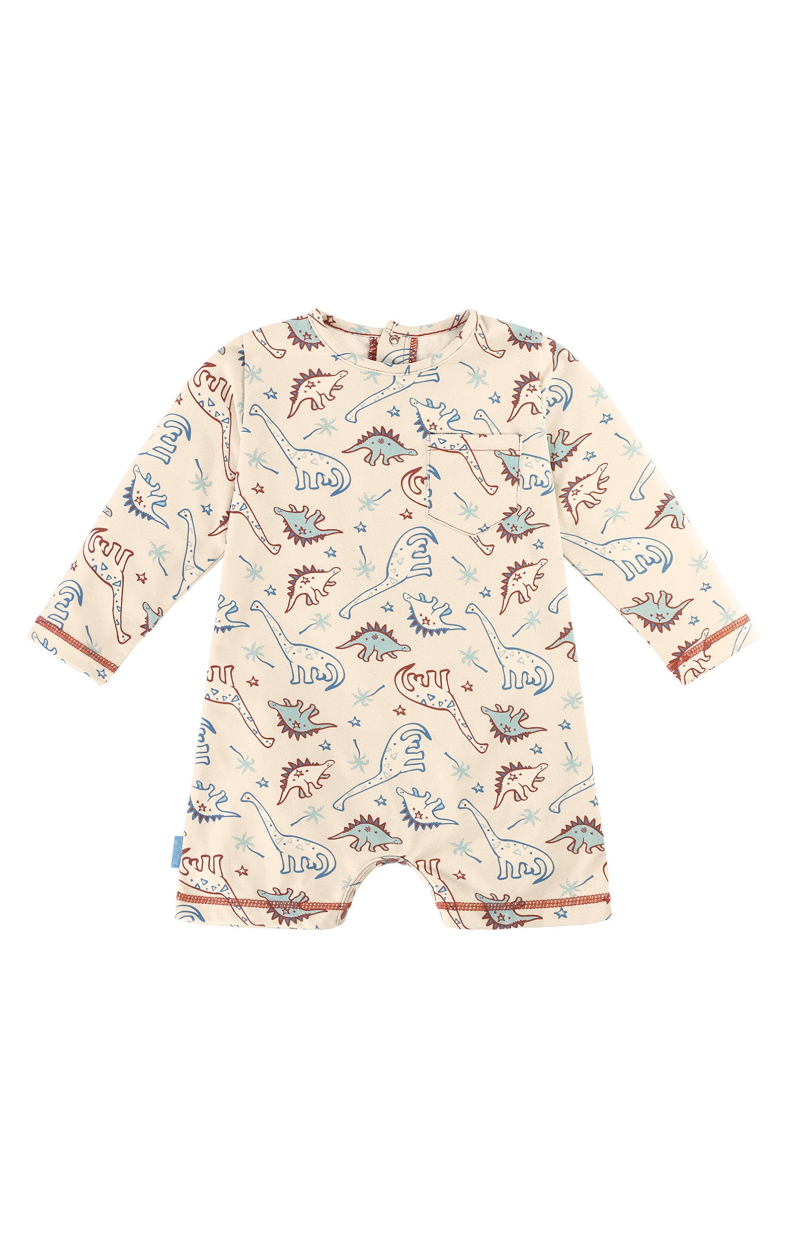 baby boy's UV onesie in dino pals|dino-pals