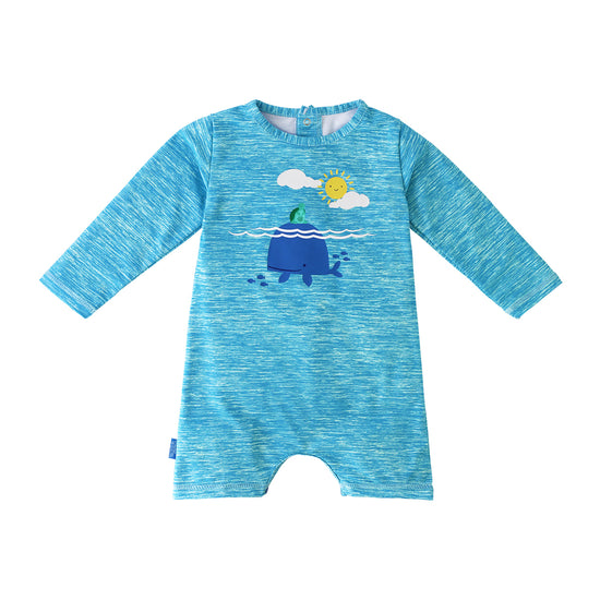 baby boy's UV onesie in ocean pals jaspe|ocean-pals-jaspe