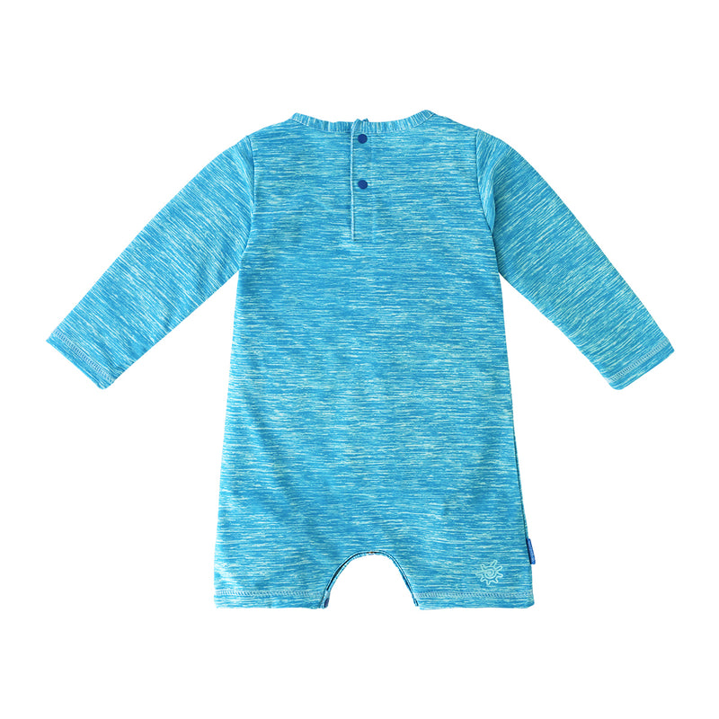 back of the baby boy's UV onesie in ocean pals jaspe|ocean-pals-jaspe