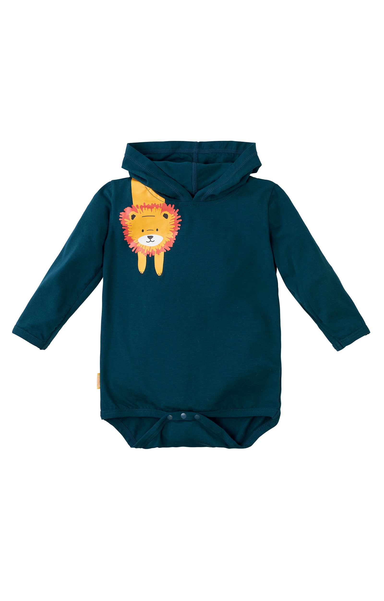Baby Boy's Hooded Sunzie in Peek-a-Boo-Lion|peek-a-boo-lion