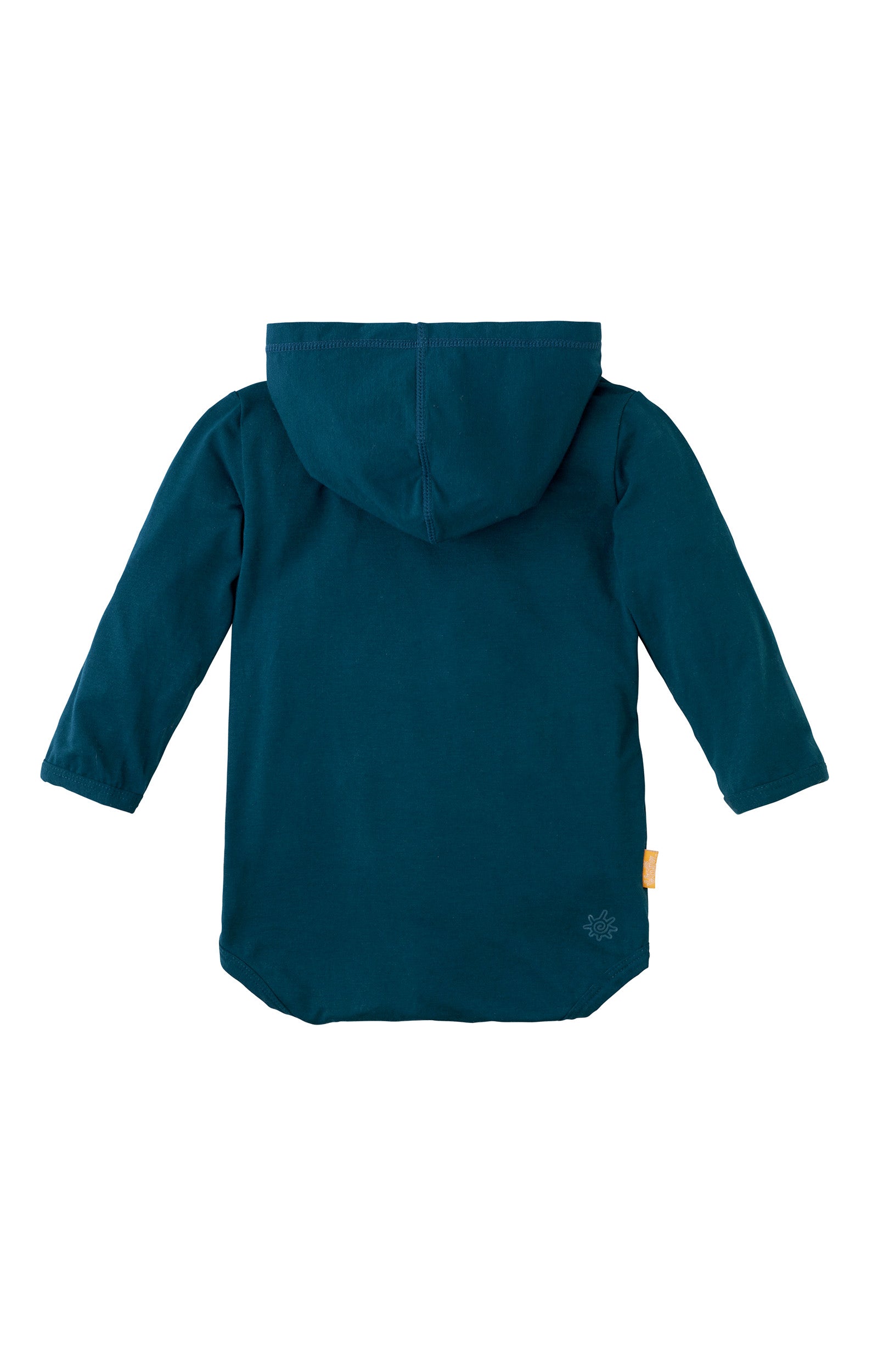 Back of the Baby Boy's Hooded Sunzie in Peek-a-Boo-Lion|peek-a-boo-lion