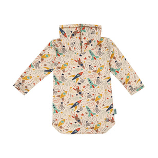 baby boy's upf hooded sunzie|rocket-jam