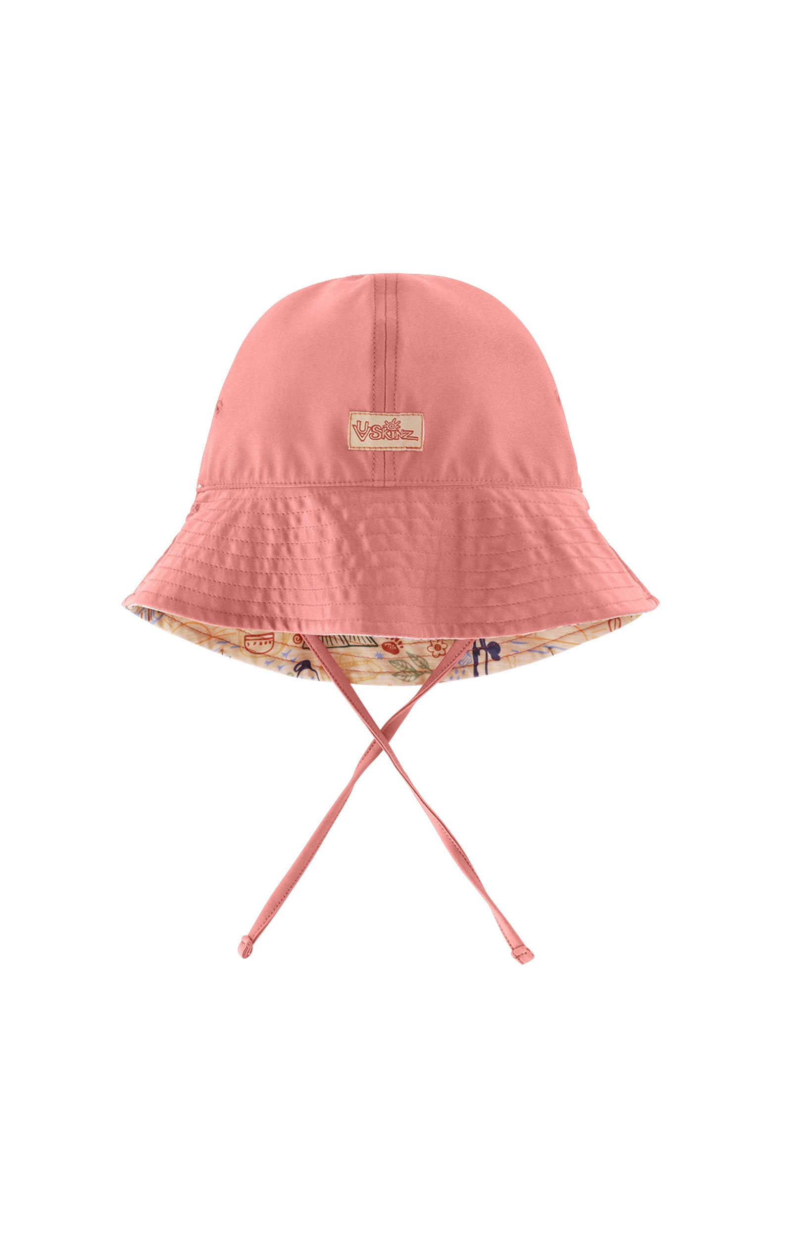 reversed view of the baby boy's sun hat in campfire doodle|campfire-doodle