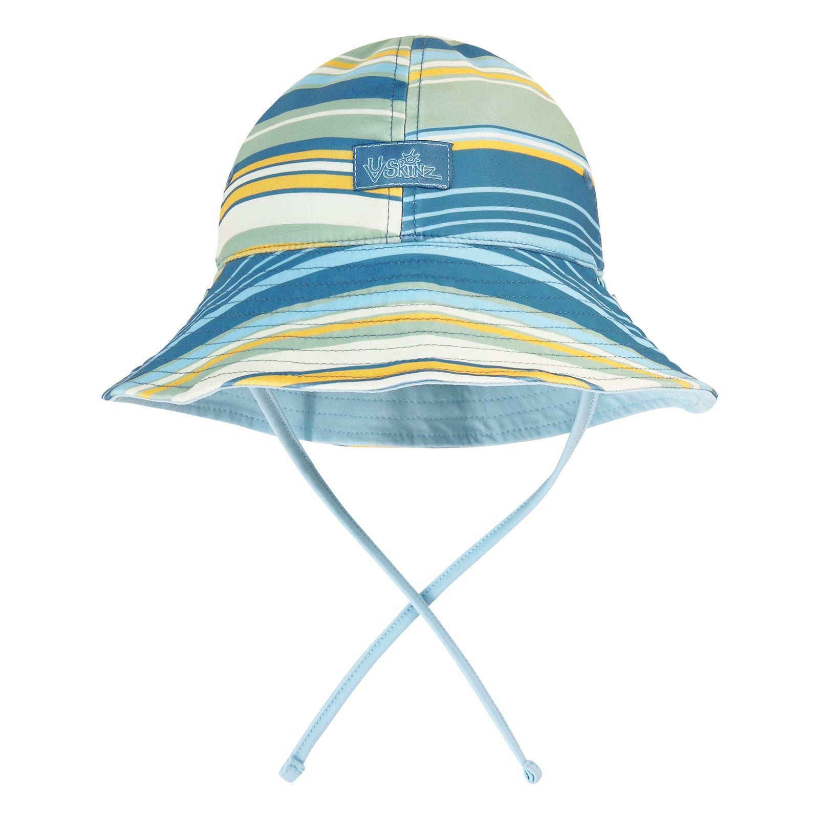Hudson Baby Sun Protection Hat, Blue Whale