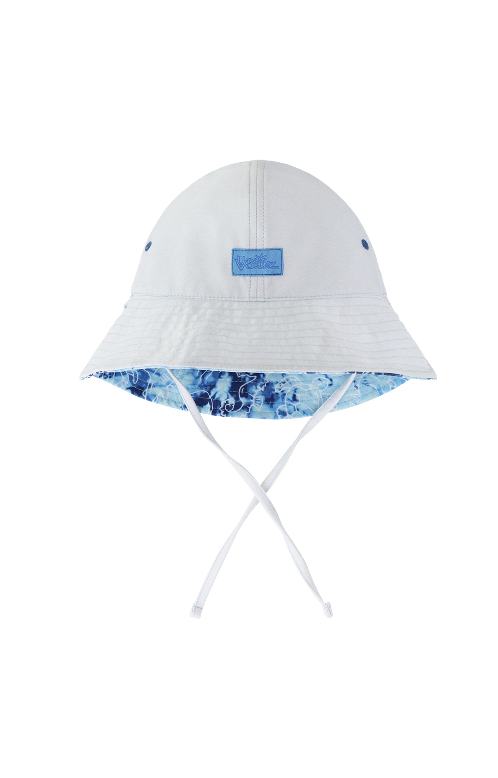 reversed view of the baby boy's sun hat in sea friends|sea-friends