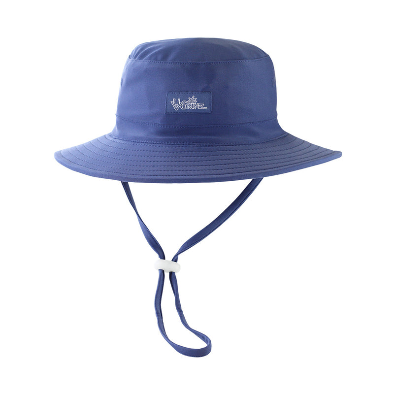 baby boy's swim hat in washed navy|washed-navy