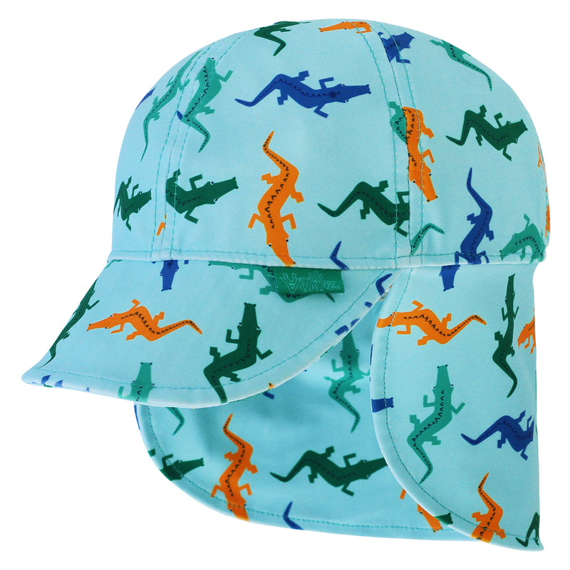 Baby Boy's Swim Flap Hat in Curious Crocz|curious-crocz