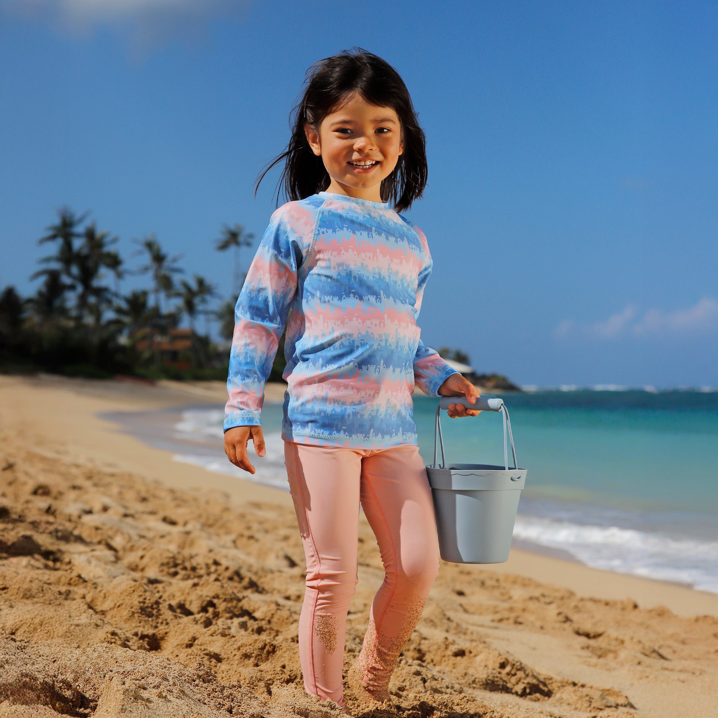 Girls Swim / Active Tights - Shelly Beach