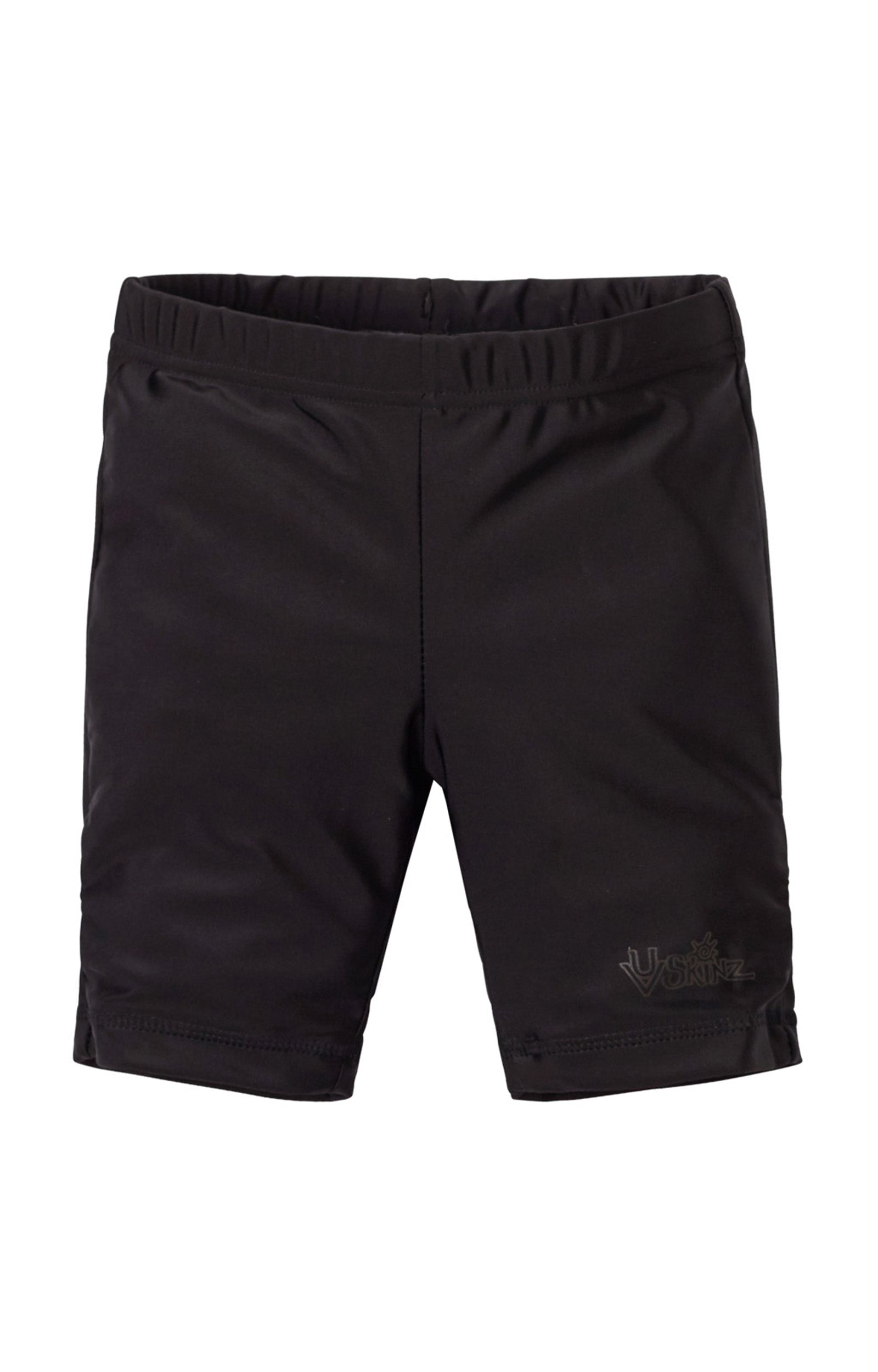 Girl's swim shorts in black|black