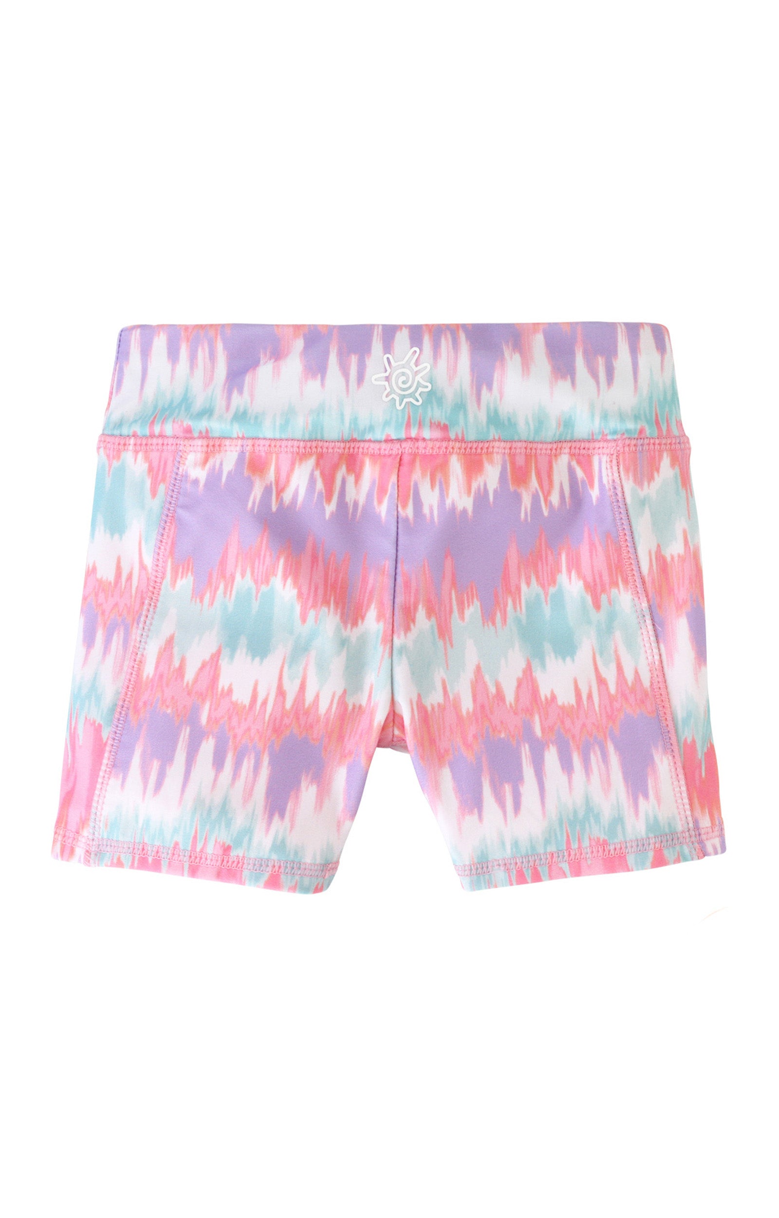 back of the girl's swim shorts in positive energy|positive-energy