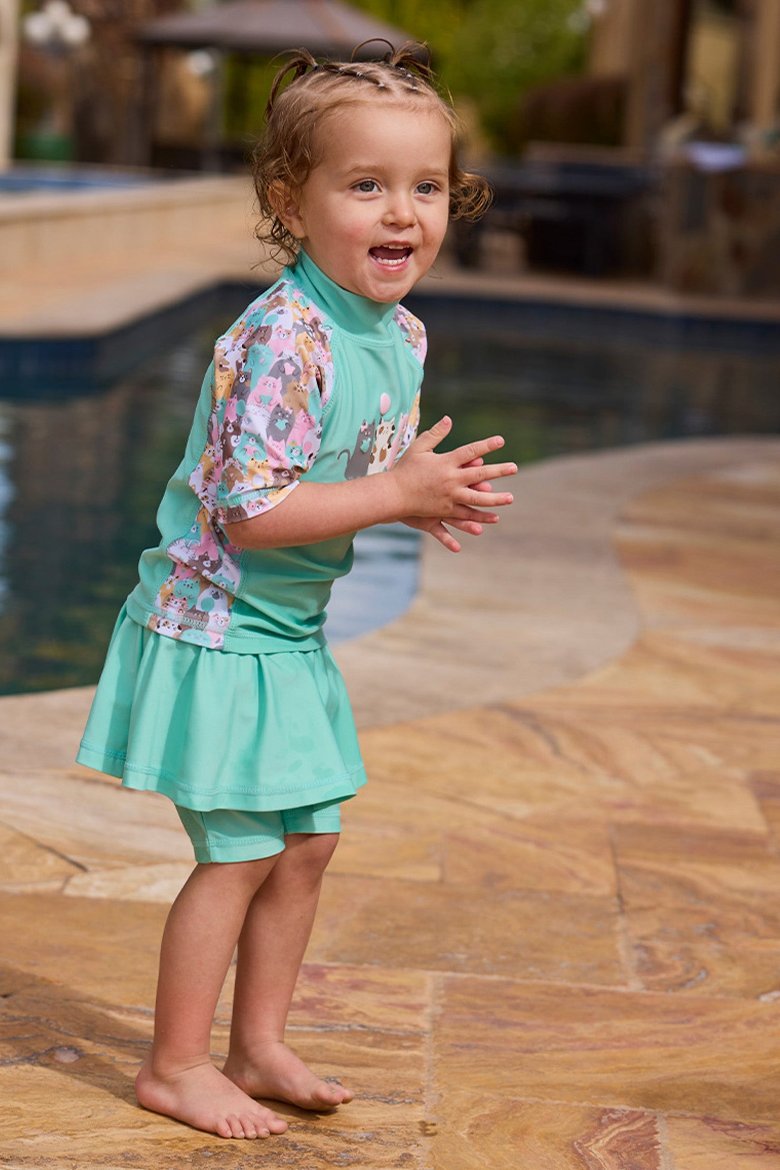 Girl's Skirted Swim Jammerz