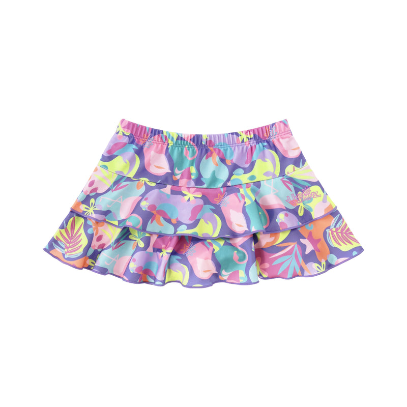 back view of girls sunny swim skirt|hidden-friends