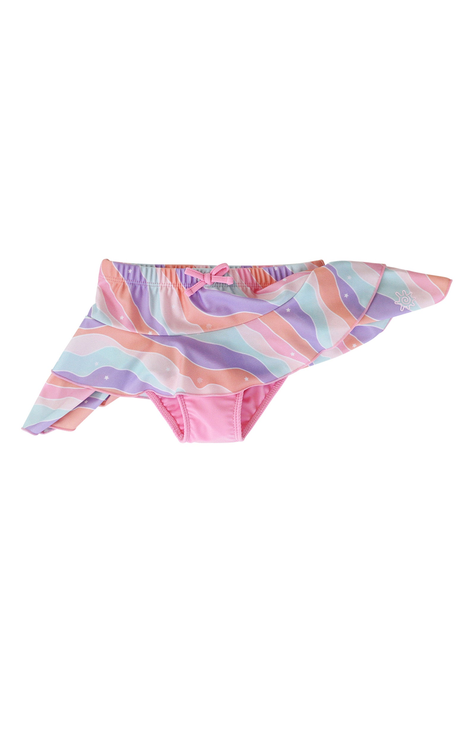bikini swim liner on the girls swim skirt in rollin along|rollin-along