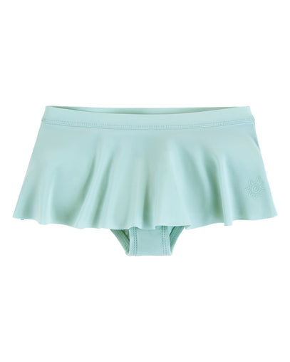 girls flounce skirt in dewdrop|dewdrop