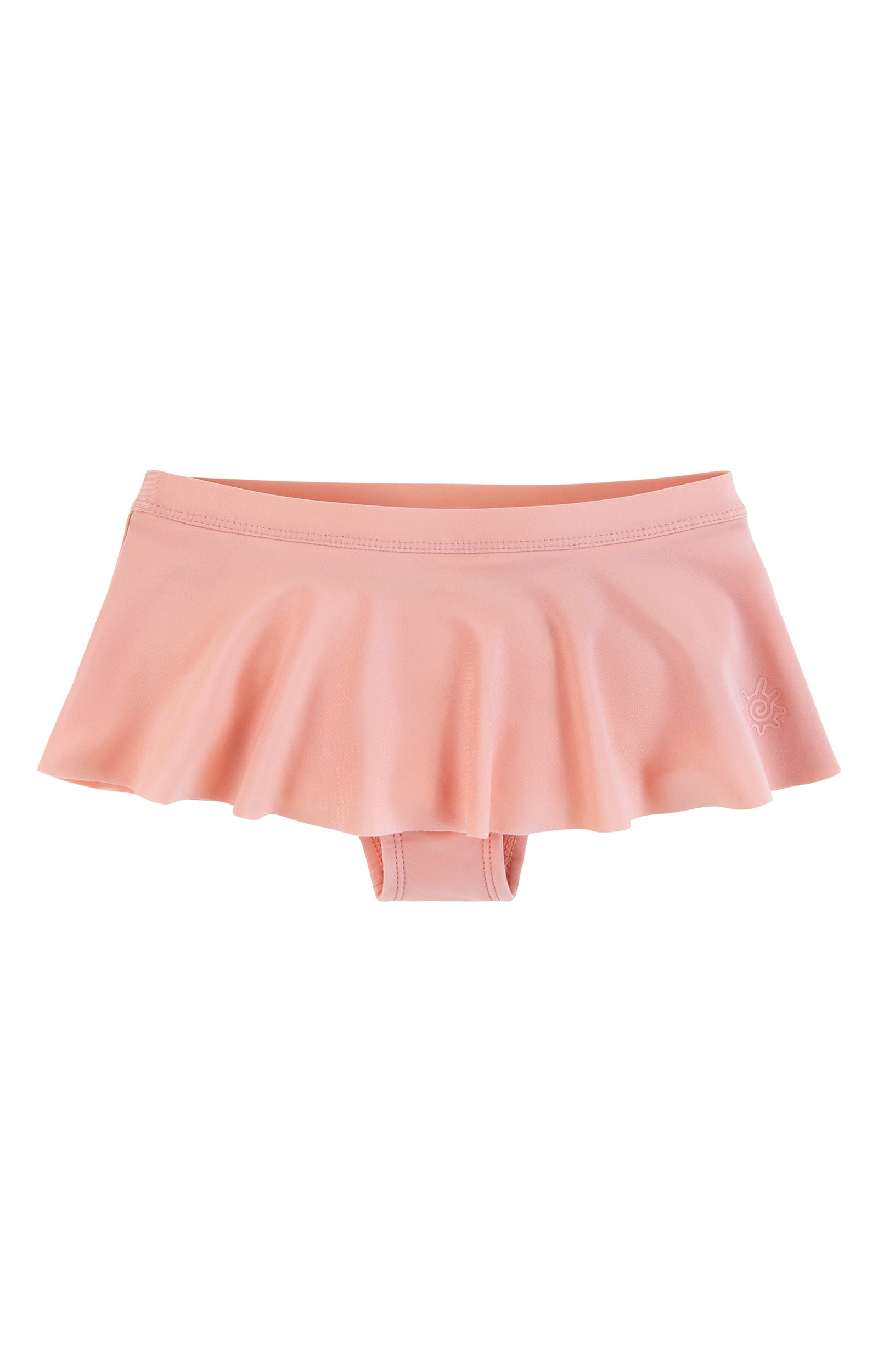 girls flounce skirt in dusty pink|dusty-pink