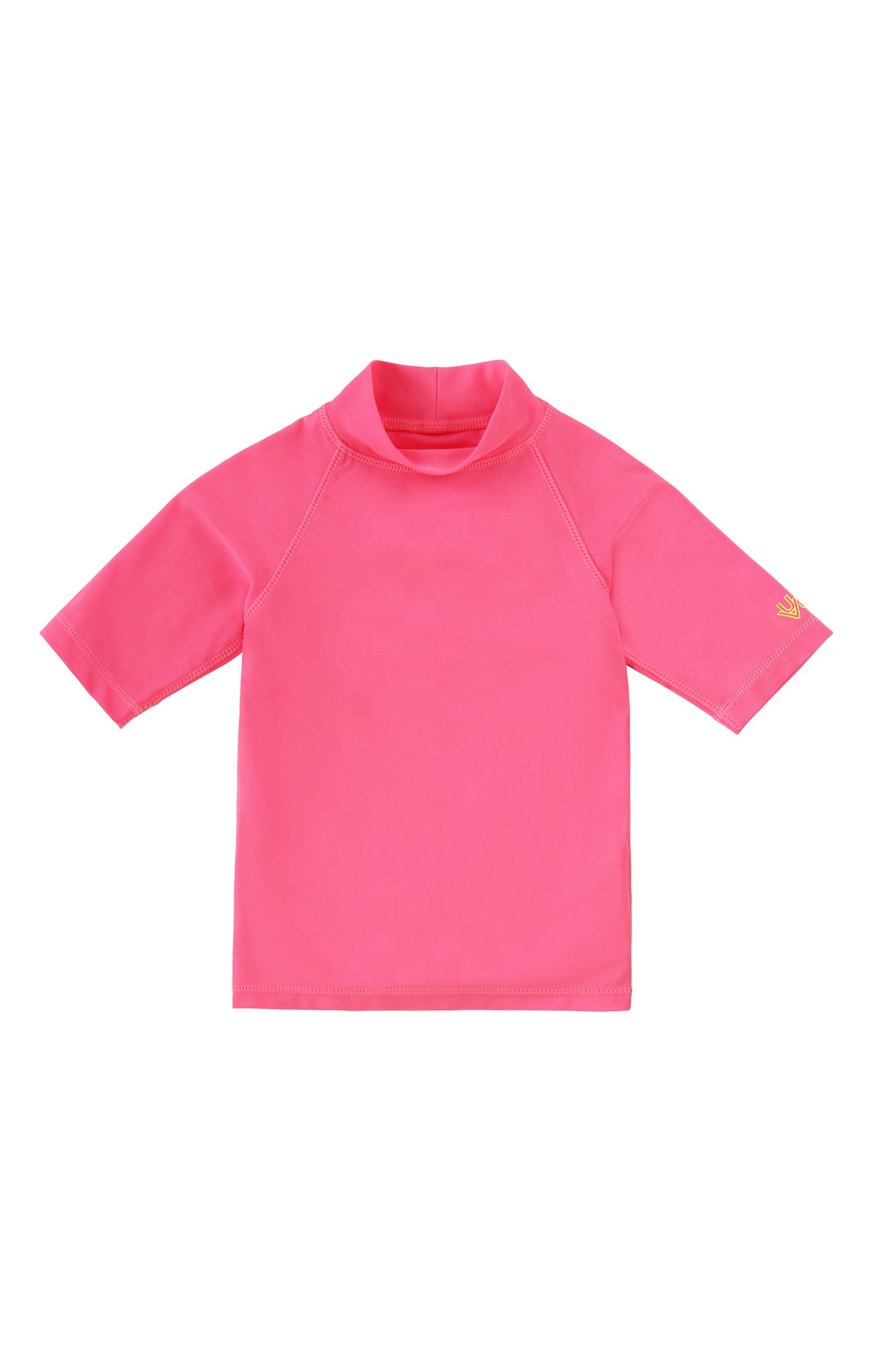 kids neon magic print sun and swim shirt|neon-checkers