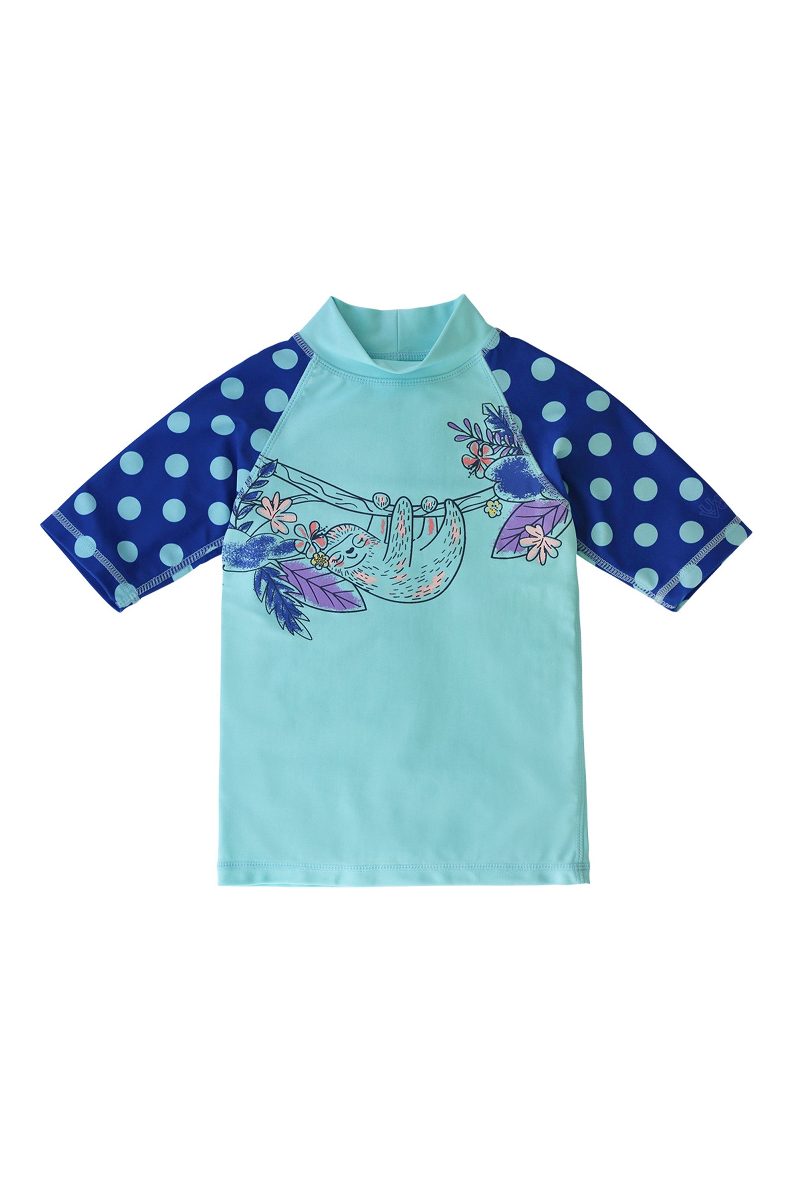 Girl's Short Sleeve Sun & Swim Shirt