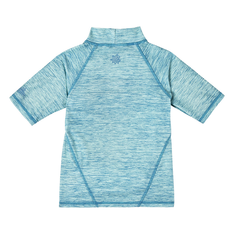 Girl's Short Sleeve Sport Swim Shirt|lagoon-malibu-cruisin
