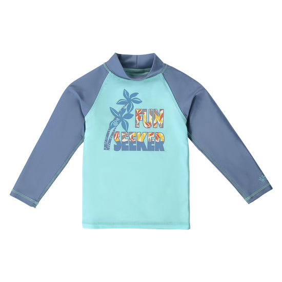 kids long sleeve sun & swim shirt|fun-seeker