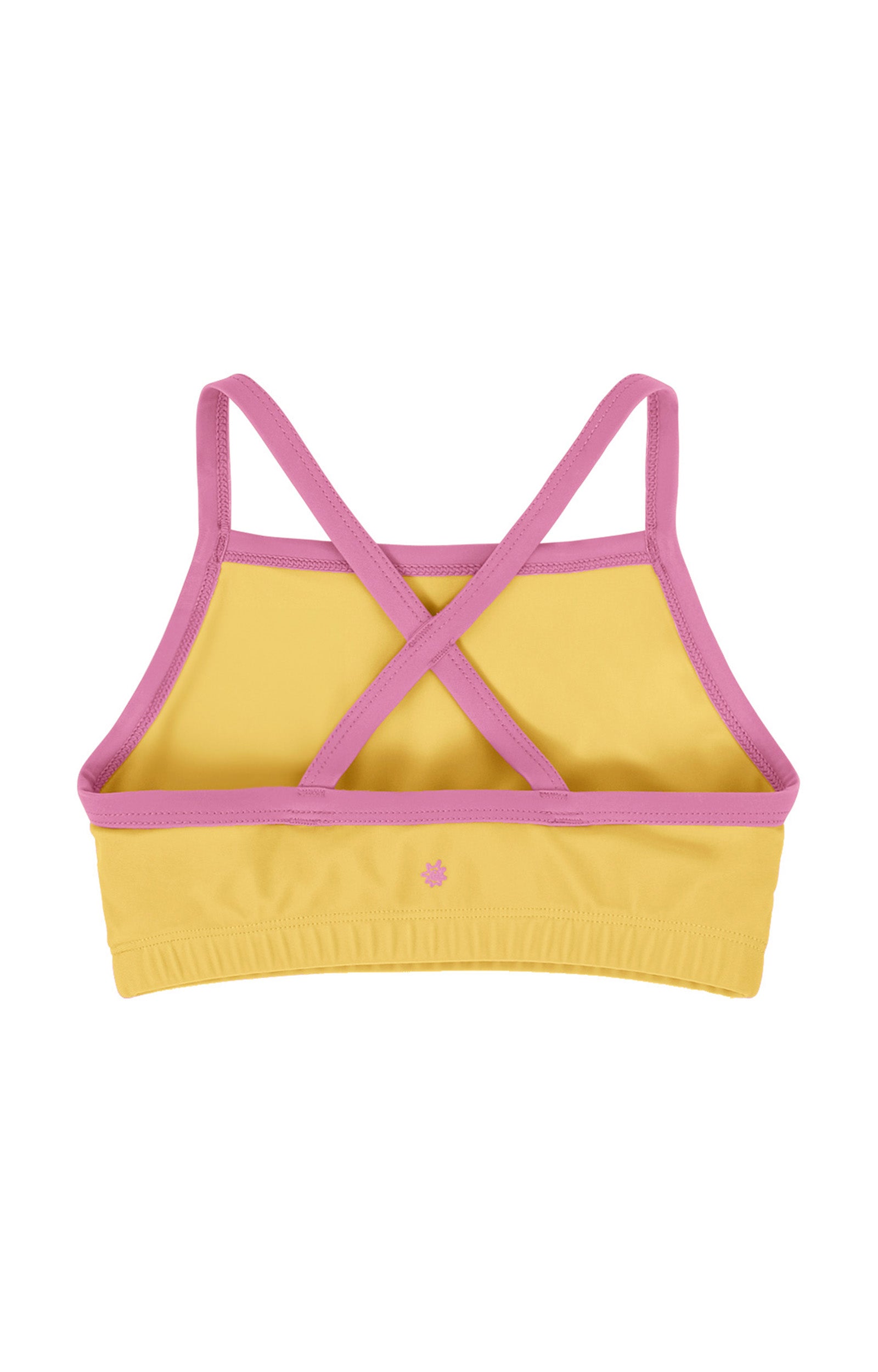 girls swim bra|marigold-wild-rose