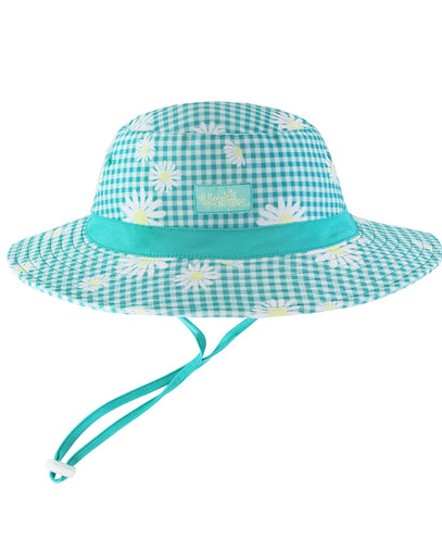 UV Skinz's girl's swim hat in oops-a-daisy|oops-a-daisy