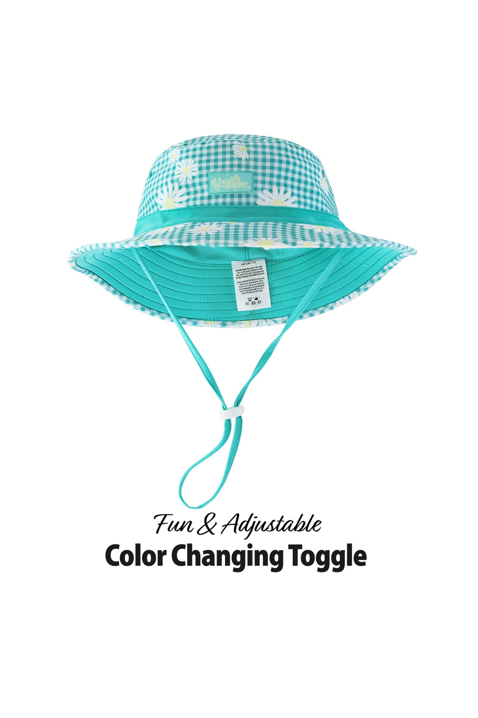 Girl's swim hat in oops-a-daisy