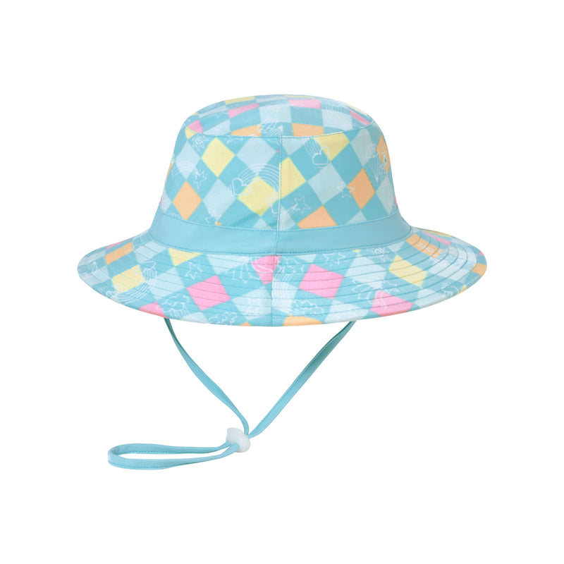 back view of girls swim hat|treasure-checkers