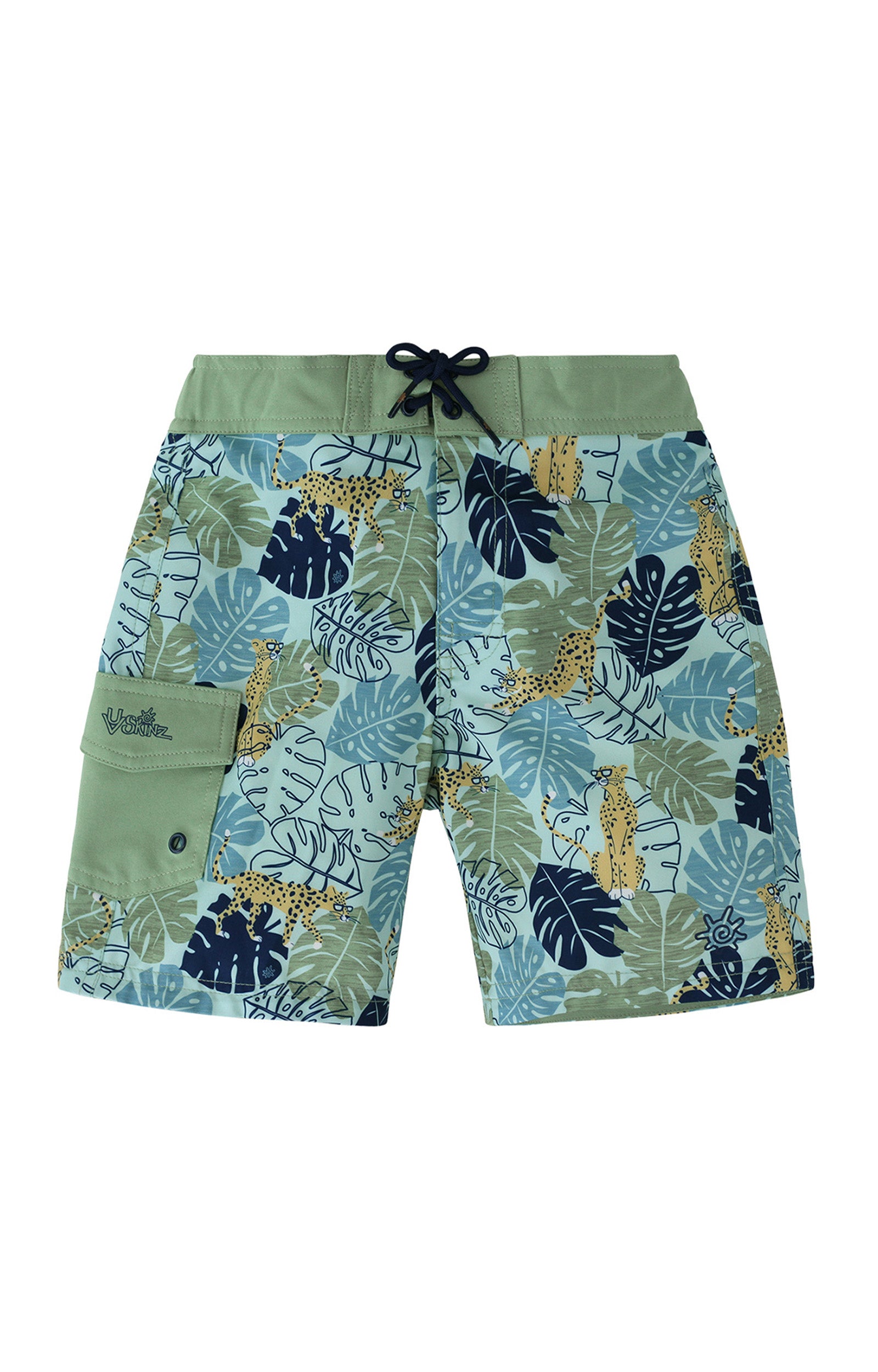 Boy's Classic Board Shorts in Cool Cat|cool-cat