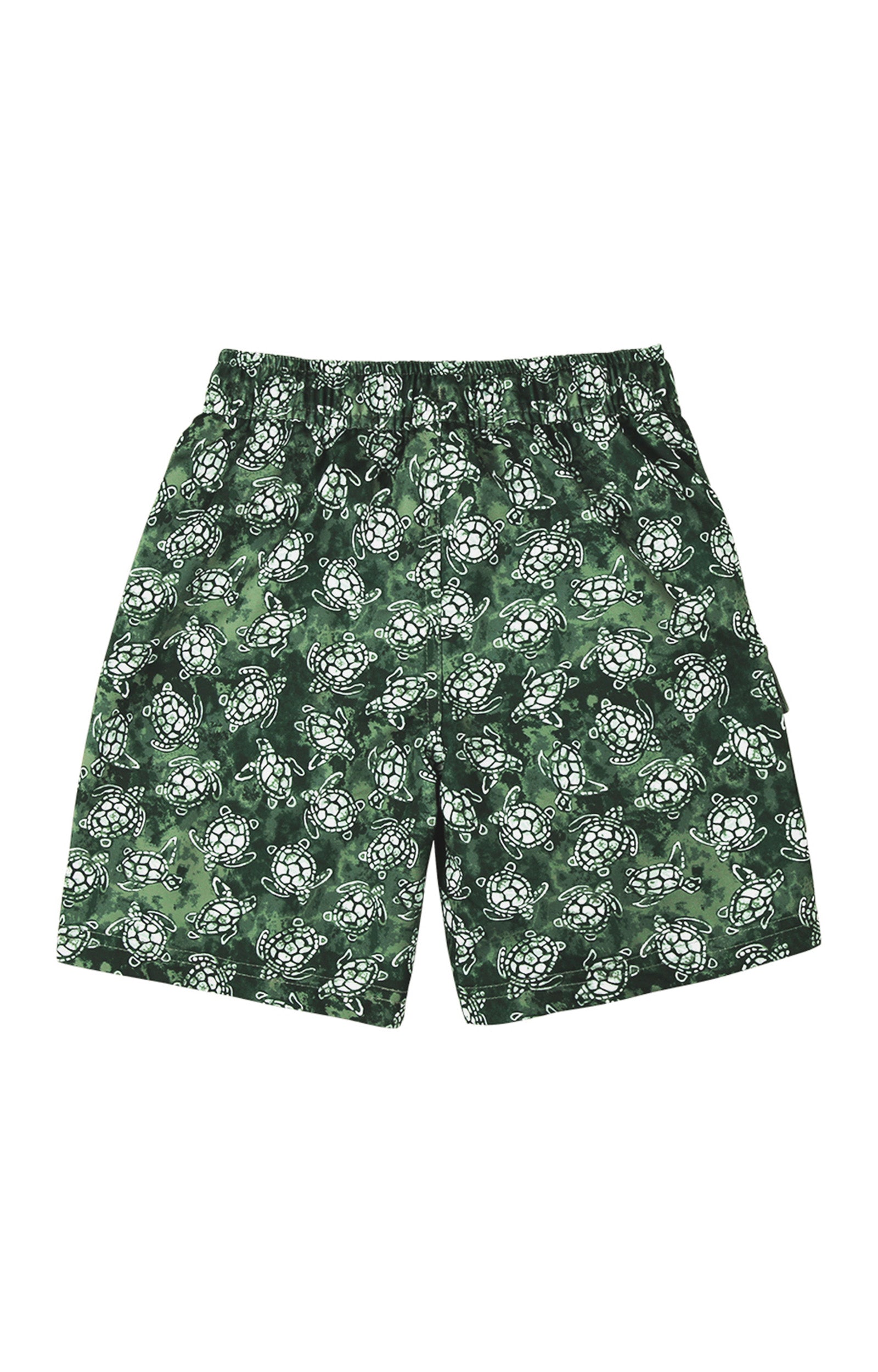 Boy's Racer Stripe Board Short in Turtle Cove|turtle-cove