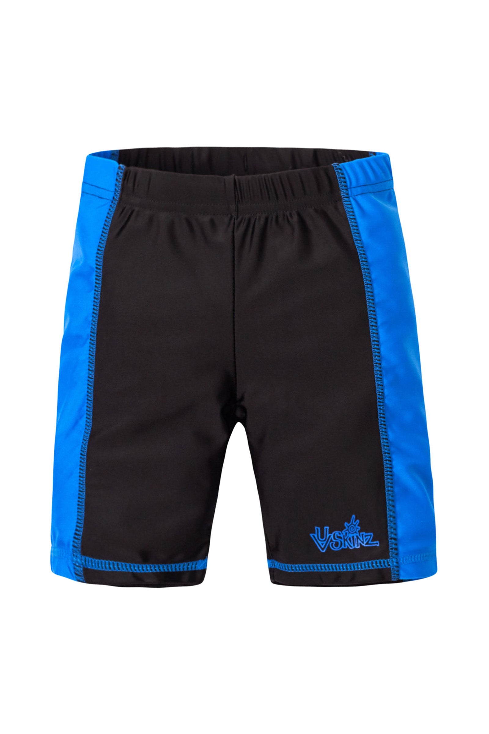boy's swim shorts in black royal