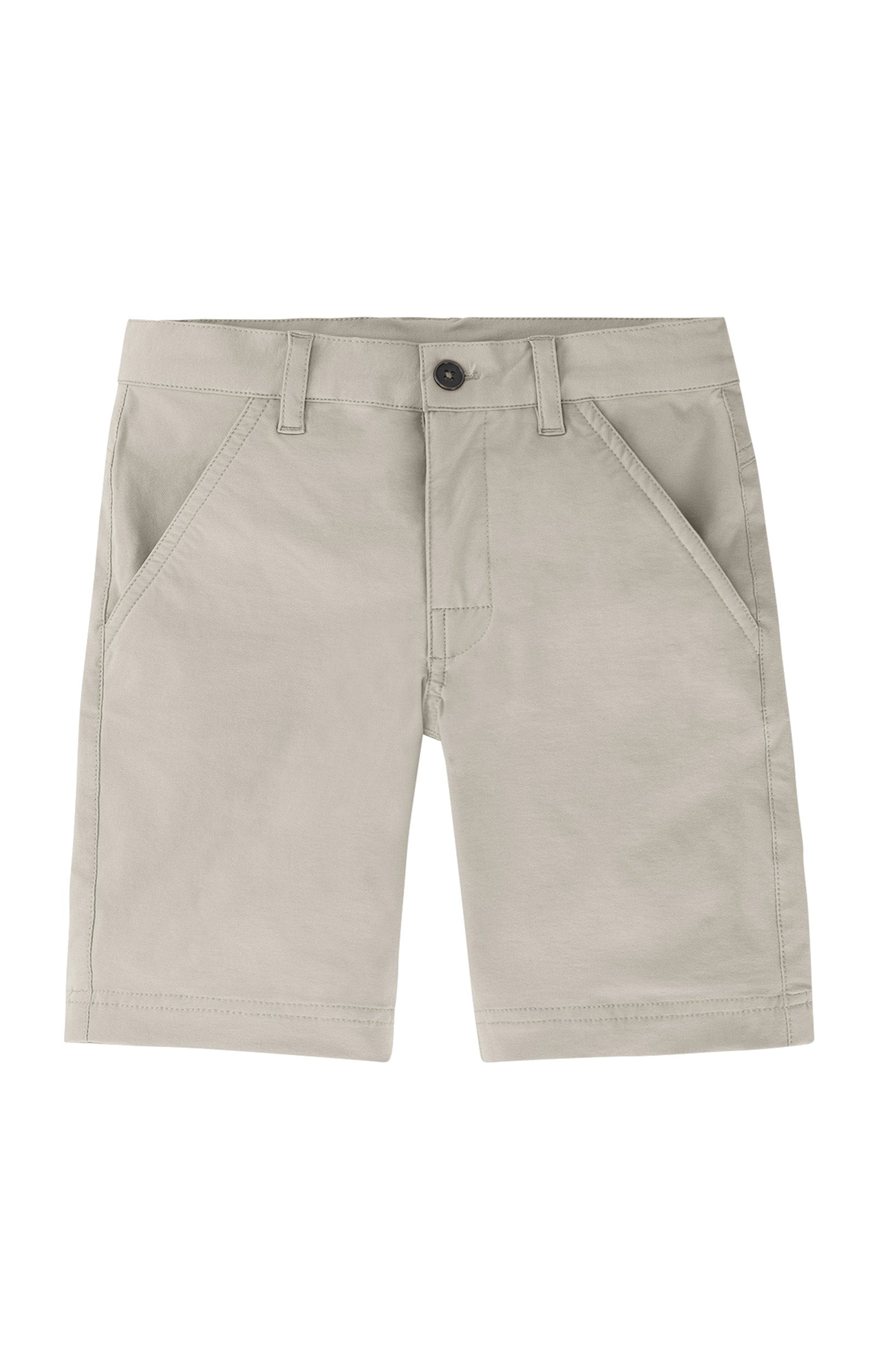 Boy's UPF Fairway Shorts in Stone|stone
