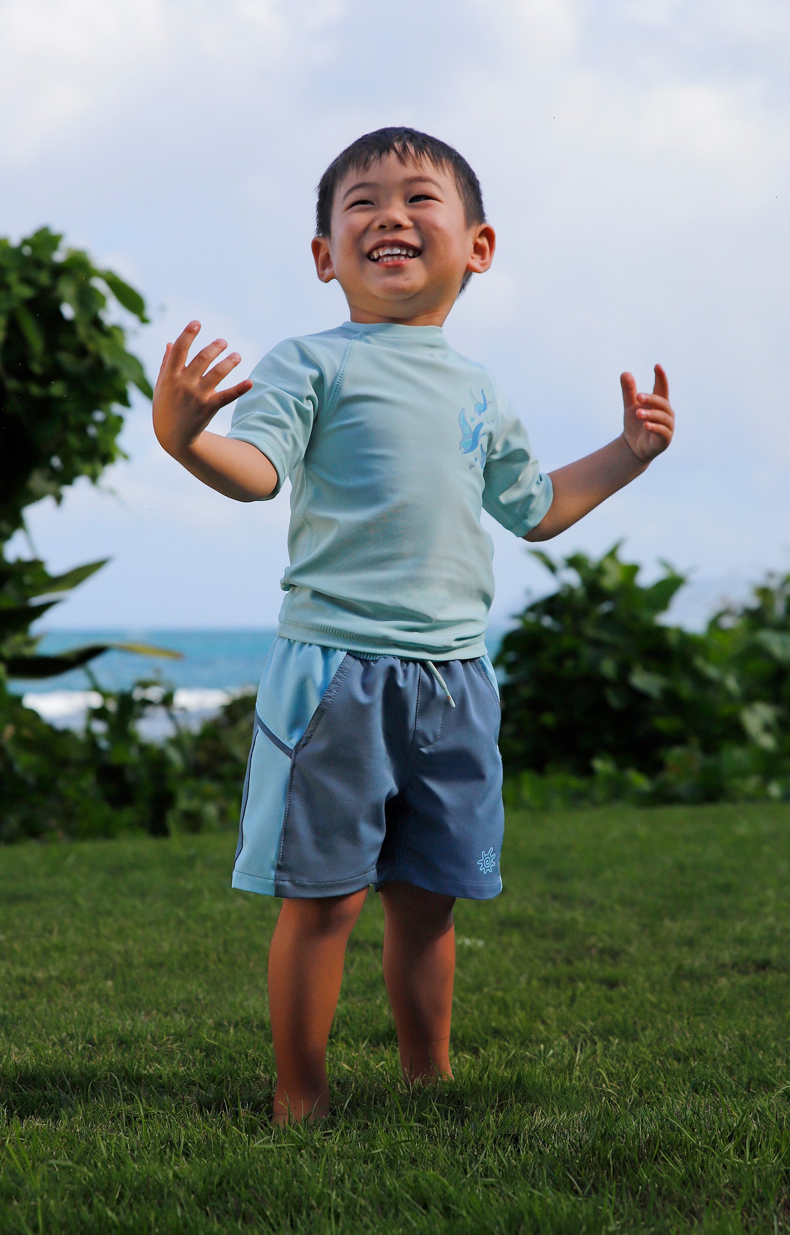 Boy's Active Swim Trunks
