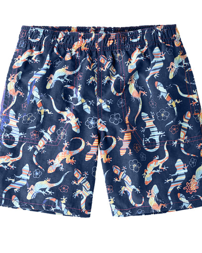boys beach shorts in camo gecko|camo-gecko