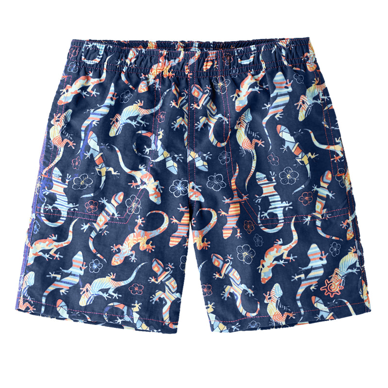 boys beach shorts in camo gecko|camo-gecko