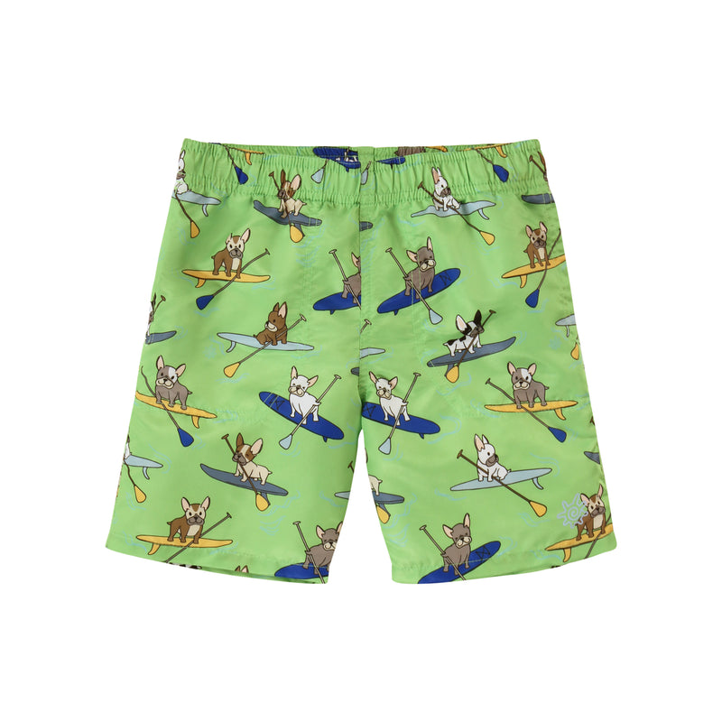 boys magic print beach shorts|magic-pups